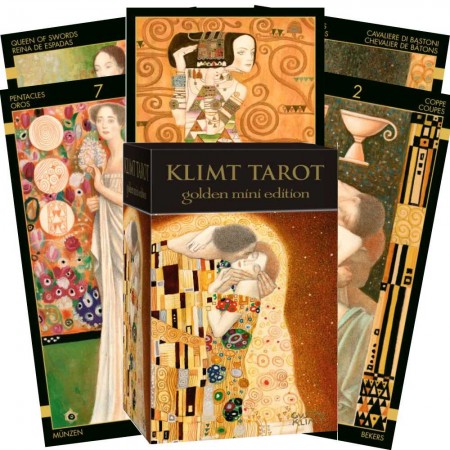 Klimt Tarot (Golden Mini Edition) Kortos Lo Scarabeo